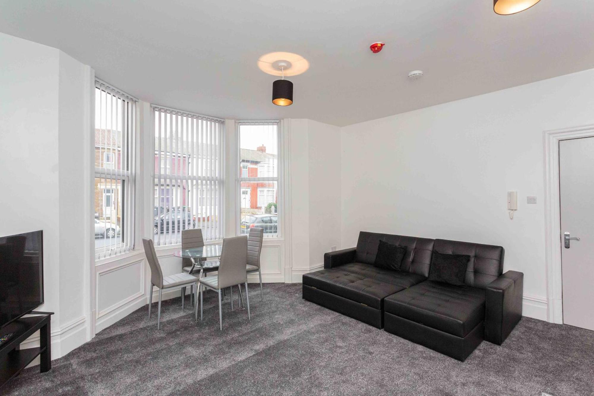 Cherry Property - Berry Apartments Blackpool Szoba fotó
